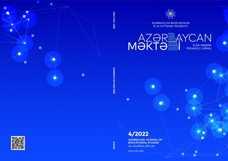 AZERBAIJAN JOURNAL OF EDUCATIONAL STUDIES 2022-№4