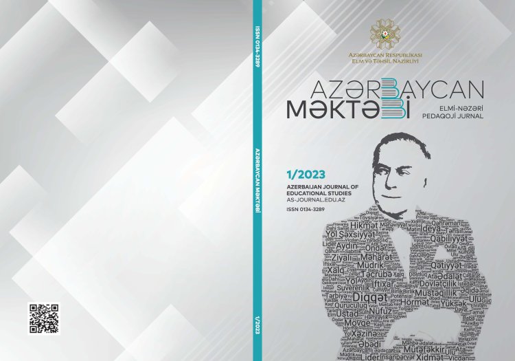 AZERBAIJAN JOURNAL OF EDUCATIONAL STUDIES 2023-№1